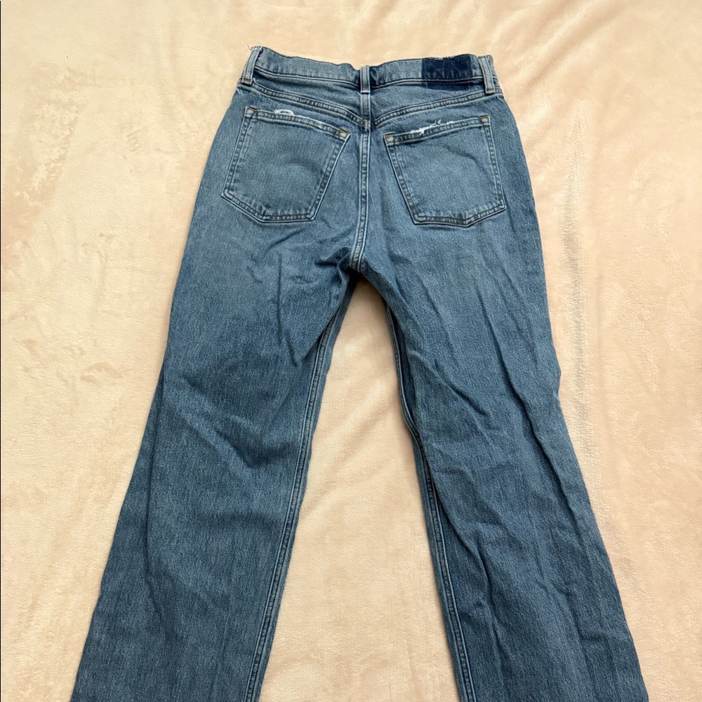 Abercrombie High Rise 90s Straight Jeans